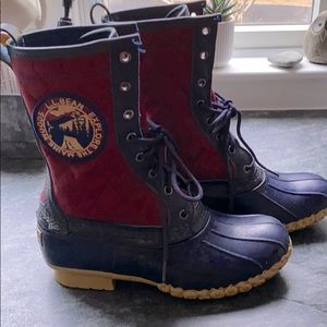 LL Bean limited edition explorer boots